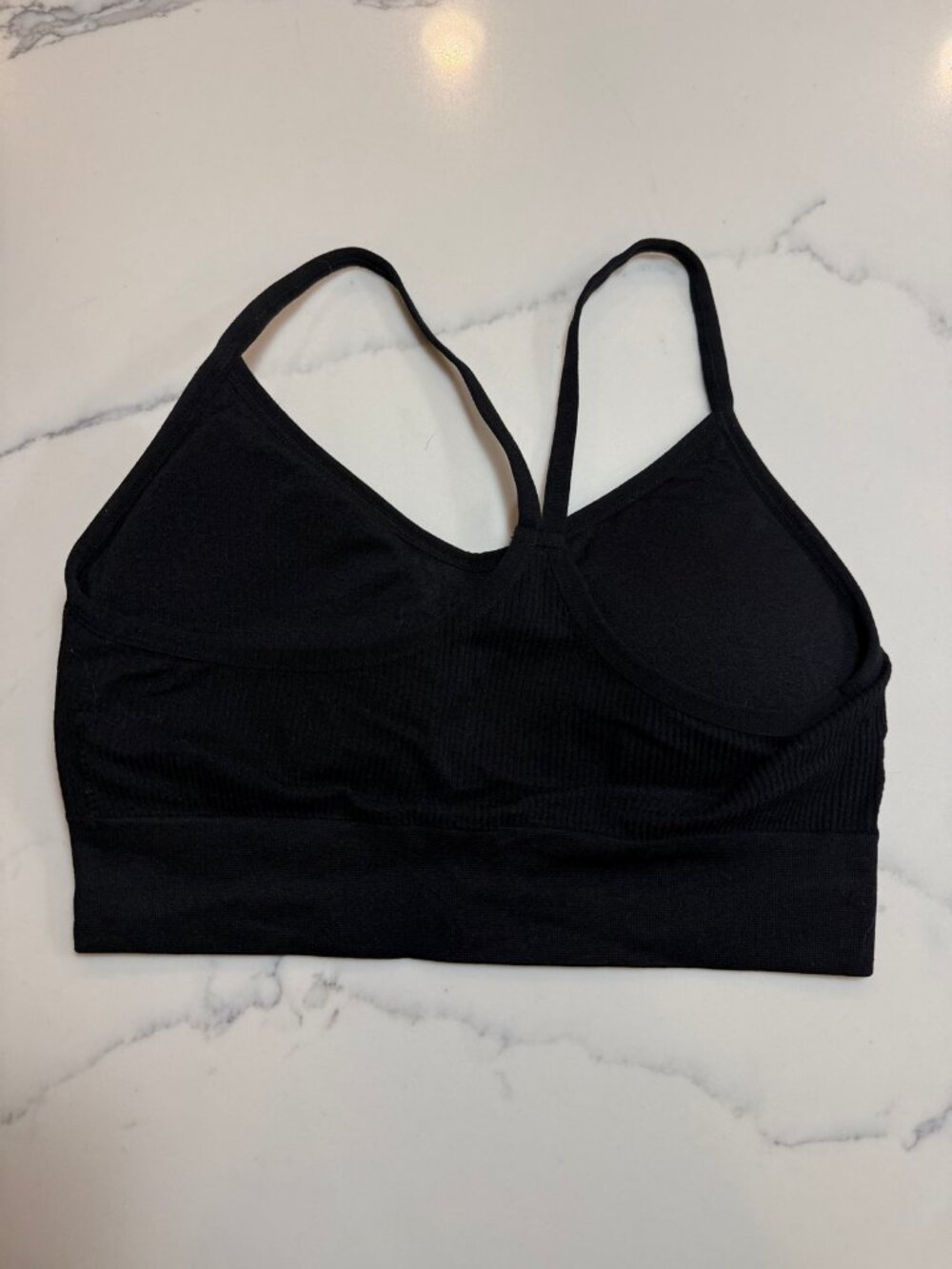 Maurices Black Ribbed Bralette Womens XS
